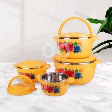 طقم أوعية حافظة للحرارة (طناجر) - 4 قطع | Thermal Insulated Casserole Set - 4 Pcs — 2