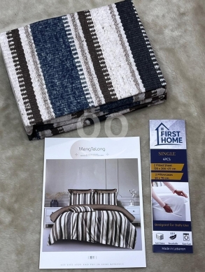 أثاث منزلي آخر في بربير - طقم شراشف مفرد ونص (4 قطع) | Premium Single &amp; a Half Bed Sheet Set (4 Pieces)