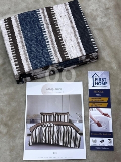 طقم شراشف مفرد ونص (4 قطع) | Premium Single & a Half Bed Sheet Set (4 Pieces)