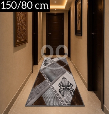 أثاث منزلي آخر في بربير - بساط ممر أنيق بقاعدة مانعة للانزلاق | Elegant Non-Slip Hallway Runner