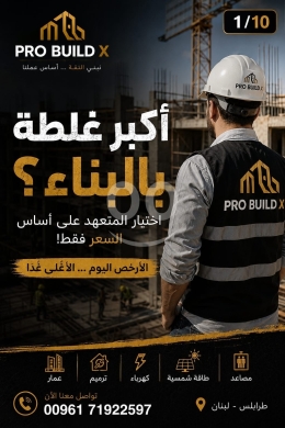 وكيل مبيعات وبناء في مدينة بيروت - هل تخطط للبناء؟ تجنب أكبر خطأ في عالم المقاولات! | Planning to Build Avoid the Biggest Mistake