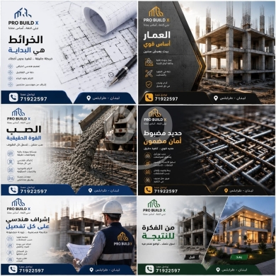 وكيل مبيعات وبناء في مدينة بيروت - خدمات مقاولات هندسية متكاملة من PRO BUILD X | Integrated Engineering Contracting Services