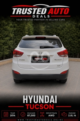 هيونداي توسان 2014 دفع رباعي بحالة ممتازة | 2014 Hyundai Tucson AWD Excellent Condition — 5
