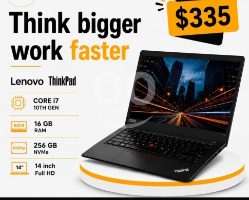 Computers Parts & Software Accessories in Ghazir - لابتوب لينوفو ثينك باد احترافي وسريع | Lenovo ThinkPad Professional Laptop