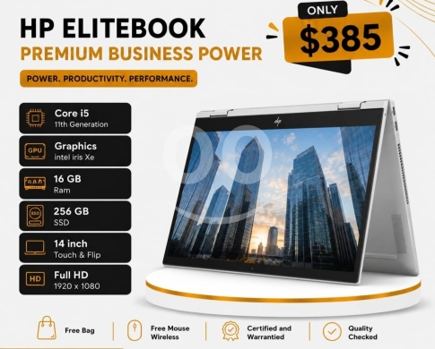 Computers Parts & Software Accessories in Ghazir - لابتوب إتش بي إيليت بوك للأعمال | HP EliteBook Premium Business Laptop