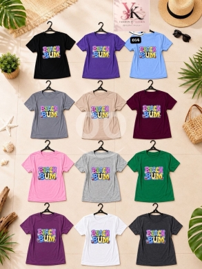 Baby & Kids Stuff in Aley - تيشيرت صيفي بقطن الفيزكوز المميز | Stylish Summer Cotton-Viscose T-shirt