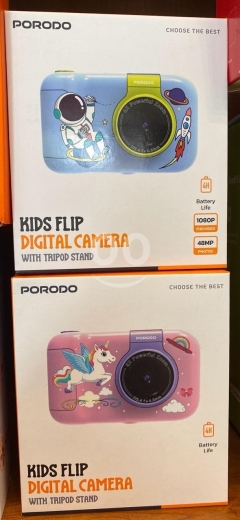 كاميرا رقمية للأطفال "كيدز فليب" من بورودو | Porodo Kids Flip Digital Camera