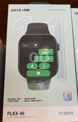 Smart Watches dans Jounieh - ساعة ذكية Green Lion FLEX 46 بشاشة 2.06 بوصة | Green Lion FLEX 46 Smart Watch 2.06&quot;