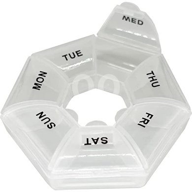 الصحة و الجمال في مدينة بيروت - منظم أدوية أسبوعي دائري وعملي | Weekly Circular Pill Organizer