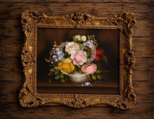 Antiques & Collectibles in Ghaziyeh - لوحة زيتية بريشة الرسام الإيطالي روبرتو روسيني | Oil Painting by Italian Artist Roberto Rossini