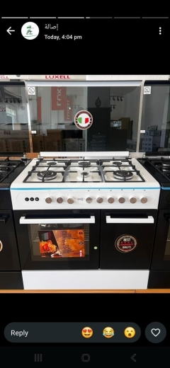 فرن غاز احترافي 5 شعلات بتصميم إيطالي | Professional 5-Burner Italian Design Gas Oven