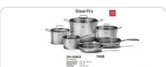 طقم أواني ستيل برو 10 قطع من دورش | Dorsch Steel Pro 10 Pieces Cookware Set