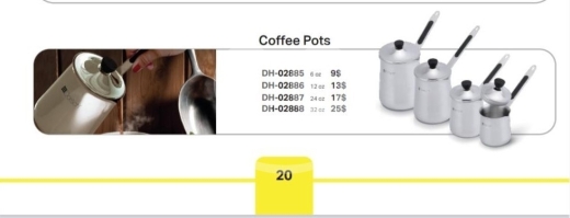 أدوات المطبخ في زحله - دلال قهوة ستانلس ستيل من دورش بأحجام متعددة | Dorsch Stainless Steel Coffee Pots