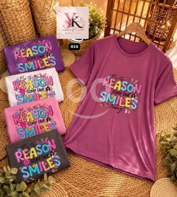تيشيرت صيفي قطن فيزكوز | Summer Cotton Viscose T-Shirt — 6