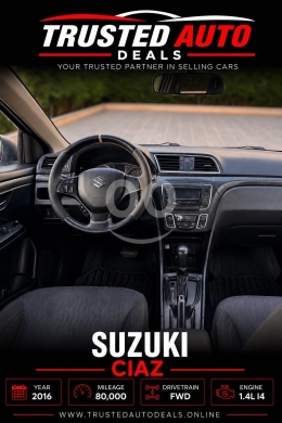 سوزوكي سياز 2016 بحالة ممتازة | 2016 Suzuki Ciaz in Excellent Condition — 3
