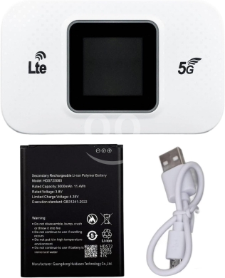 راوتر واي فاي محمول (MiFi) مع شاشة | Portable 4G/5G WiFi Hotspot with Screen — 8