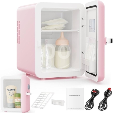 Kitchen appliances dans Tal - 4L Portable Mini Fridge Cooler &amp; Warmer | ثلاجة صغيرة محمولة 4 لتر للتبريد والتسخين