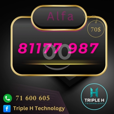 ارقام هواتف في بعلبك - رقم ألفا مميز للبيع بسعر 70 دولار | Premium Alfa Mobile Number for Sale 70$