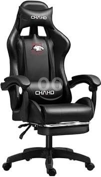 كرسي ألعاب مريح مع مسند للقدمين ودعم للظهر | Ergonomic Gaming Chair with Footrest & Suppo… — 7