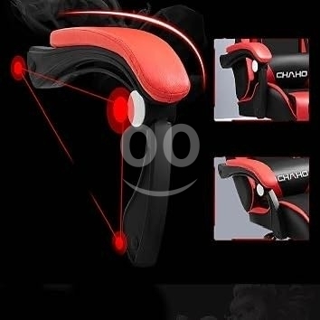 كرسي ألعاب مريح مع مسند للقدمين ودعم للظهر | Ergonomic Gaming Chair with Footrest & Suppo… — 4