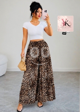 شروال نسائي قماش فيراري صيفي مريح | Women's Ferrari Fabric Summer Casual Pants — 2