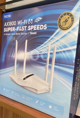Computers Parts & Software Accessories dans Jounieh - راوتر تيكنو واي فاي 6 فائق السرعة | Tecno AX1800 Wi-Fi 6 Super-Fast Router