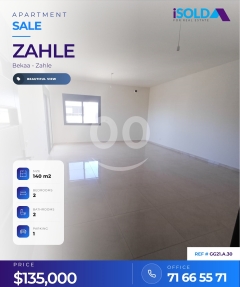 A 140 m2 apartment for sale in Dhour Zahle/ GG21.A.30