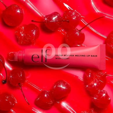 Health & Beauty in Beirut City - مرطب الشفاه غلو ريفايف من إيلف - نكهة الكرز البري | e.l.f. Glow Reviver Melting Lip Balm - Wild Cher