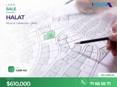 A 1220 m2 land for sale in Halat/ JA77.L.91