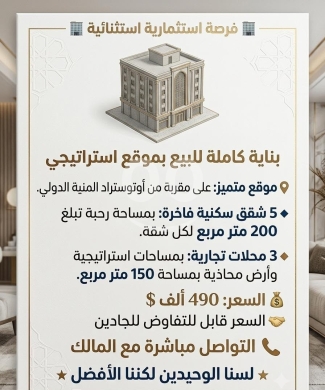 Other real estate in Minieh - بناية كاملة للبيع في المنية | Full Building for Sale in Minieh