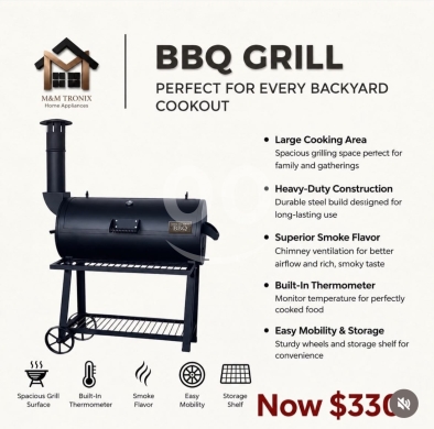 Other home appliances dans Beyrouth - شواية باربيكيو احترافية للتدخين | Professional Offset BBQ Smoker Grill