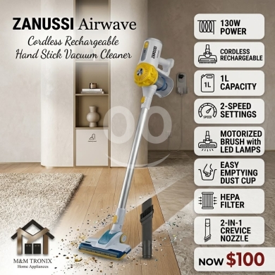 Other home appliances dans Beyrouth - مكنسة زانوسي آيرويف اللاسلكية | ZANUSSI Airwave Cordless Hand Stick Vacuum Cleaner