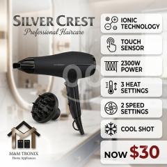 مجفف شعر احترافي سيلفر كريست | SilverCrest Professional Hair Dryer