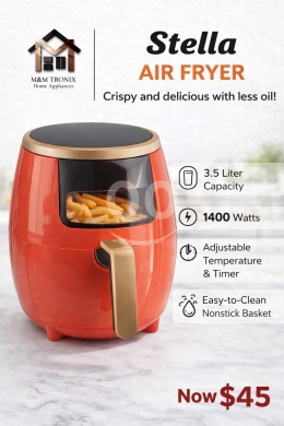 مطبخ في مدينة بيروت - قلاية هوائية ستيلا صحية | Stella Air Fryer