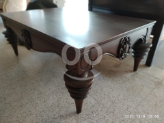 طاولة صالون فاخرة من خشب الزان | Luxurious Beech Wood Coffee Table