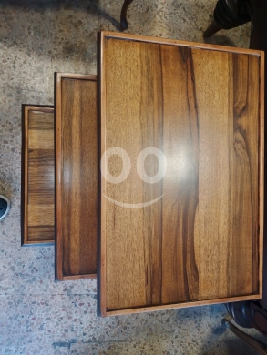 طقم طاولات متداخلة كلاسيكي | Classic Nesting Tables Set — 2