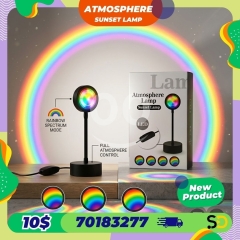 Rainbow LED Projector Lamp أضف لمسة مميزة لغرفتك