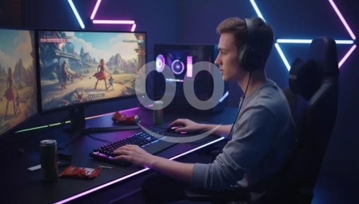 سماعة ألعاب لينوفو EB325 لاسلكية وسلكية | Lenovo EB325 Wired & Wireless Gaming Headset — 2