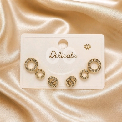 كرت أقراط مميز | Elegant Earrings Set — 7