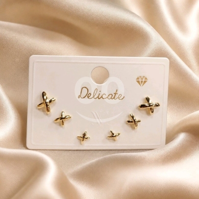 كرت أقراط مميز | Elegant Earrings Set — 4