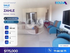 A 190 m2 apartment for sale in Ksara, Zahle/ GG21.A.31