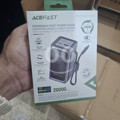 Mobile accessories dans Beyrouth - شاحن متنقل سريع بسعة 20000 مللي أمبير من Acefast | Acefast 20000mAh Fast Power Bank