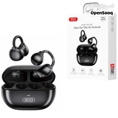 اكسسوارات الهاتف المحمول في راس النبعا - سماعات أذن لاسلكية XO-G40 - تصميم مريح وثابت | XO-G40 Open Ear Clip-On Earbuds