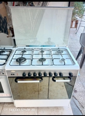 Kitchen appliances in Tripoli - فرن غاز مرتب كتير نار زرقة ٦ عيون