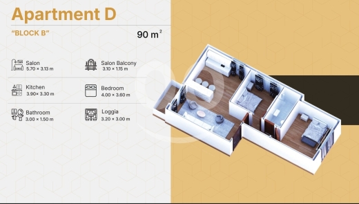 Apartments for sale dans Abou Samra - شقة 90م في مشروع Dabliz Residence، أبو سمراء | 90sqm Apartment in Dabliz Residence, Abu Samra