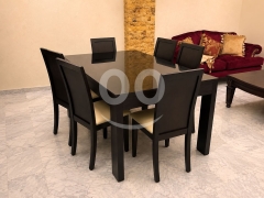 طاولة سفرة عصرية مع ٦ كراسي جديدة للبيع | Modern Dining Table with 6 New Chairs for Sale
