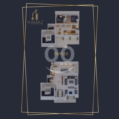 شقق للبيع في نخله - دوبلكس للبيع في مركز هبة - نخلة 230م | Duplex for Sale in Hiba Center - Nakhleh 230sqm