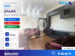A 70 m2 apartment having an open mountain view for sale in Zalka
