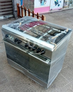 فرن ٥ عيون ستالس ستيل مرتب جدا
