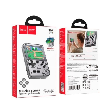 Mobile accessories in Beirut City - جهاز ألعاب محمول 400 في 1 بتصميم كلاسيكي | 400-in-1 Classic Portable Game Console